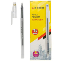Ручка гелевая СОЮЗ STATUS, зелёная