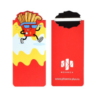 Набор закладок магнитных  4шт., "Крутышки" 30*60мм