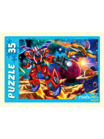 Пазл 35 элементов 18*13см "Мир трансформеров"