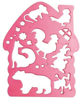 Трафарет "Теремок"