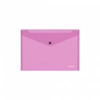 Конверт на кнопке В5 (282*229мм) 0,18мм, полупрозр. Glossy Vivid