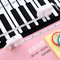 Рулетка канцелярская Deli, 1.5м., брелок