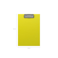 Клипборд А5 желтый НЕОН