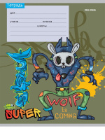 Тетрадь А5 24л лин. Проф-Пресс "Безумный микс" 5 диз.в спайке, белизна 100%