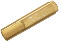 Текстовыделитель Faber-Castell "TL 46 Metallic", 1-5мм, мерцающий золотой