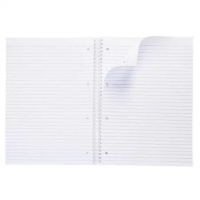 Тетрадь А4  80л ЛИН. гребень Hatber "NEWtone PASTEL Олива" многоуровн.перфор., глянц.лам.