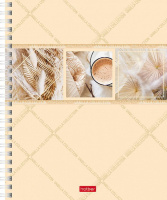 Тетрадь А5  48л кл. гребень Hatber "Нежнее нежного" белизна 98%