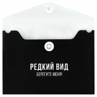 Конверт на кнопке  с рисунком 105*74мм, Фразы с характером