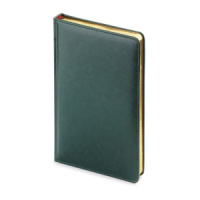 Ежедневник недат. А4 136л., тв.обл., иск.кожа "Sidney Nebraska. Зеленый"