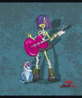 Тетрадь А5 48л кл. ПЗБМ "Зомби-девчонки" твин.лак, белизна 100%