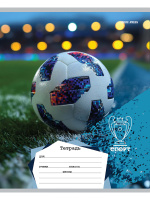 Тетрадь А5 18л кл. Проф-Пресс "Разные мячи - 2" 5 диз.в спайке, белизна 100%