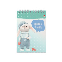 Блокнот А6  40л гребень "Kids" клетка