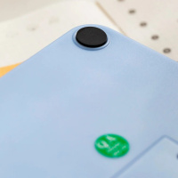 Калькулятор  12 разр. Deli  настольный, голубой EM210F