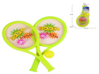 Ракетки для бадминтона 2 шт. с мячиком, пластик