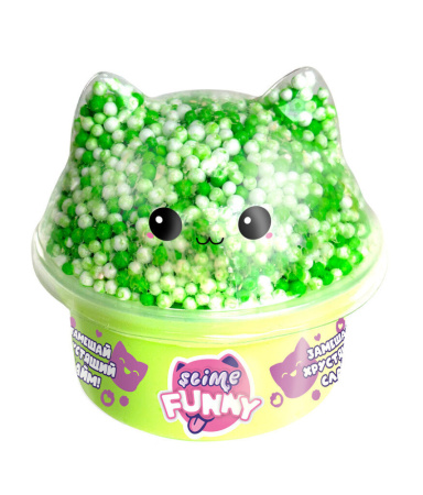 Slime "Funny Slime" Котенок, с наполнением