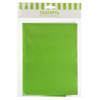 Скатерть 137*183см, ПВХ, салатовая