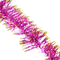 Мишура  6см*2м, ПВХ, 6 цветов