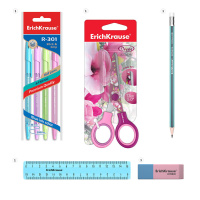 Настольный органайзер ЕК "Mini Desk" Pastel  голубой