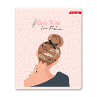 Тетрадь А5  96л кл. Светоч "Модница" твин.лак.