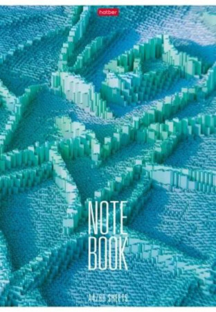 Тетрадь А4  80л кл. скоба Hatber "Хрупкие грани" глянц.лам.