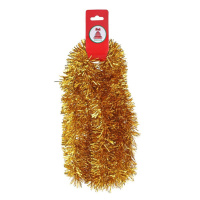 Мишура d=  5см, 2м, ПВХ, золото