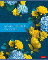 Тетрадь А5  80л кл. Hatber "Роскошные цветы" белизна 98%