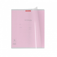 Тетрадь А5 18л лин. Erich Krause  пласт.обл. "Классика CoverPrо", ассорти MIX-PACK