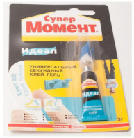 Клей Момент Супер Гель секундный Идеал 3г.