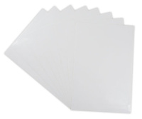 Бумага белая А4 8л. самокл., мелов., пл. 190 гр/м2, в папке