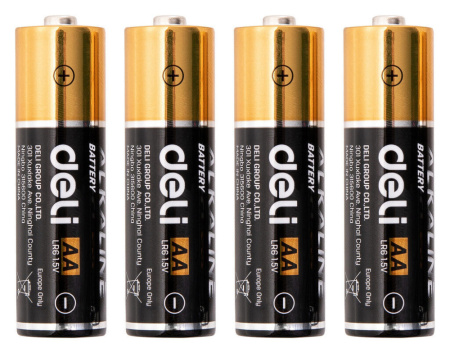 Батарейка LR-06 (АА) Deli , блистер, цена 1 шт