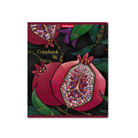 Тетрадь А5  96л кл. Erich Krause "Juicy Granate", выбор. УФ-лак