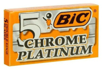 Сменные лезвия двусторонние BIC Platinum ChromeC, 5 шт.