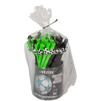 Ручка шар. deVENTE. Football" с декорат. элементом 0,7мм, синие чернила