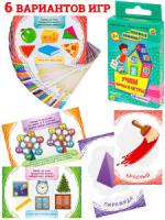 Игра обучающая "Первые знания. Учим формы и фигуры"