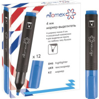 Текстовыделитель "Attomex" 1-4мм голубой