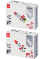 Конструктор пластм. "Космос" 180-200 дет.