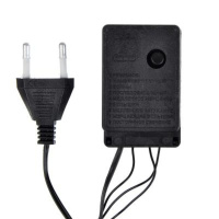 Гирлянда LED светодиодная 100 л. черный провод 9м, вьюн, 220В, мультицвет