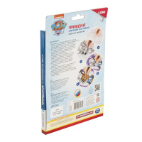 Аппликация из песка 20*15см Щенячий патруль новогодняя "Праздничный Гончик"