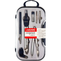Готовальня deVENTE 7 предметов в пластиковом футляре