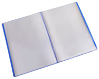 Папка файл А4  30лист 0,50мм, синяя
