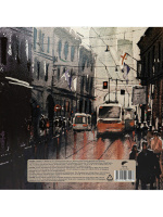 Скетчбук 190*190мм  20л., клеевой кор., 300гр/м2 "Акварель - 1" 50%хлопок