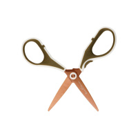 Ножницы детские BV 13см "Love me. Милый котик" эргономичные ручки