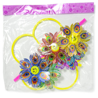 Ветрячок 50см "Смайлики" 5 цветков