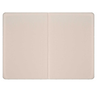 Ежедневник недат. А5 164л., кож.зам., тв.пер. "Лайка бежевый" стеган., в подарочной коробке