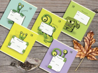 Тетрадь А5 18л кл. ПЗБМ "Монстроглазики" выб. УФ-лак