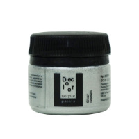 Краска акрил. "Деколор" 20 мл, серебро