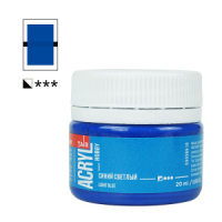 Краска акрил. "Акрил-Хобби"  20 мл, синий светлый