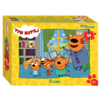 Пазлы   54 элемента  180*130мм. "Три кота - 1" AO "СТС"