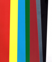 Картон цв. А4  8цв.  8л. мелов., одностор., пл. 240 гр/м2, в папке