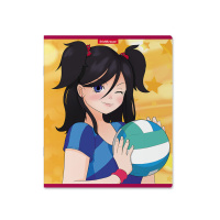 Тетрадь А5 48л кл. Erich Krause "Manga Girls"